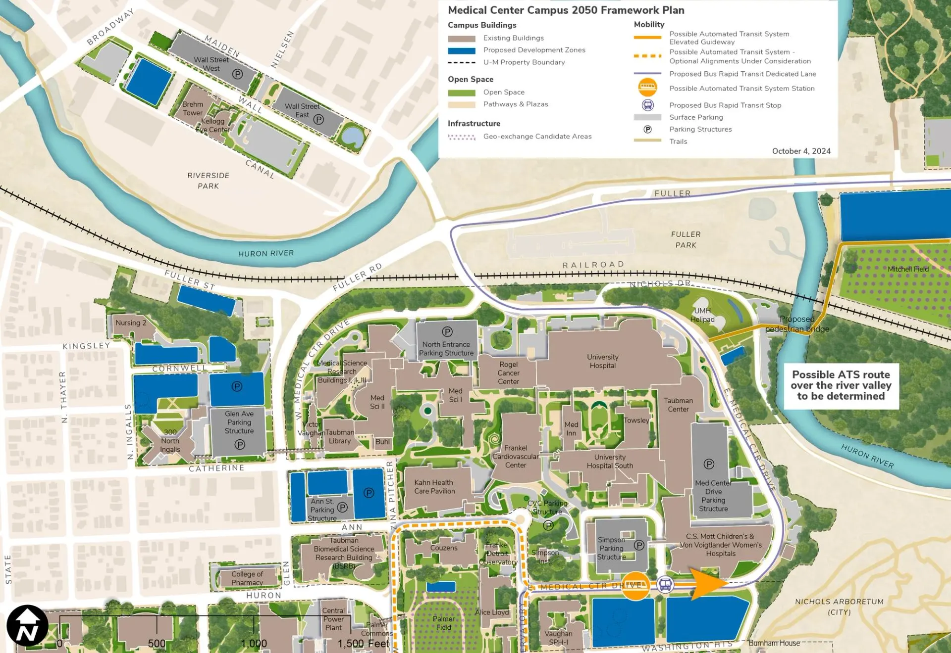 Medical Center Campus map