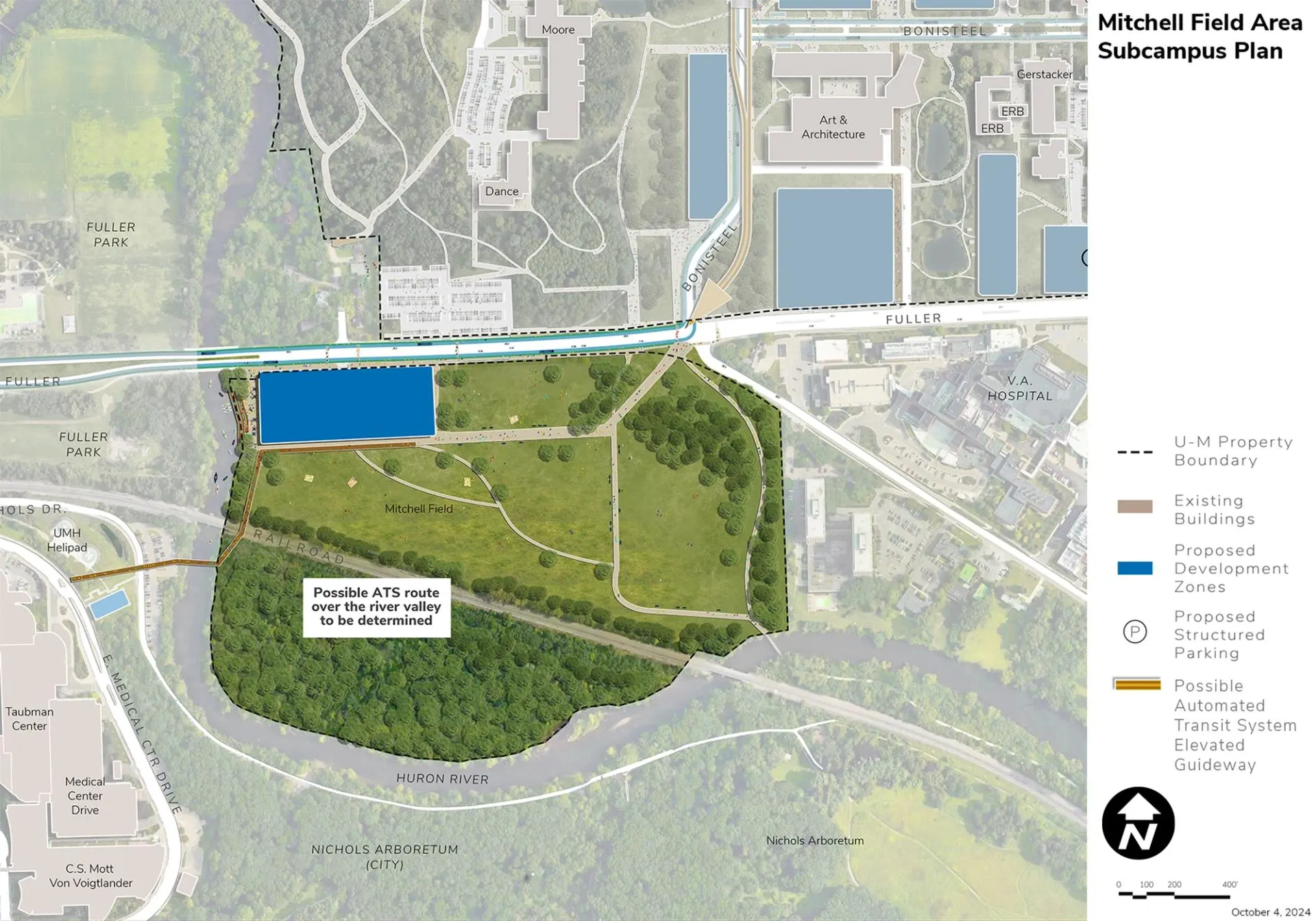 Mitchell Field area map