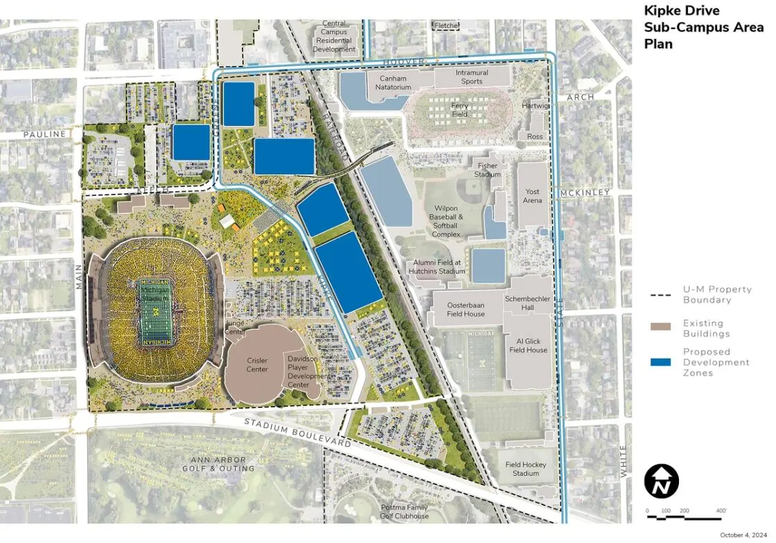 Kipke Drive area map