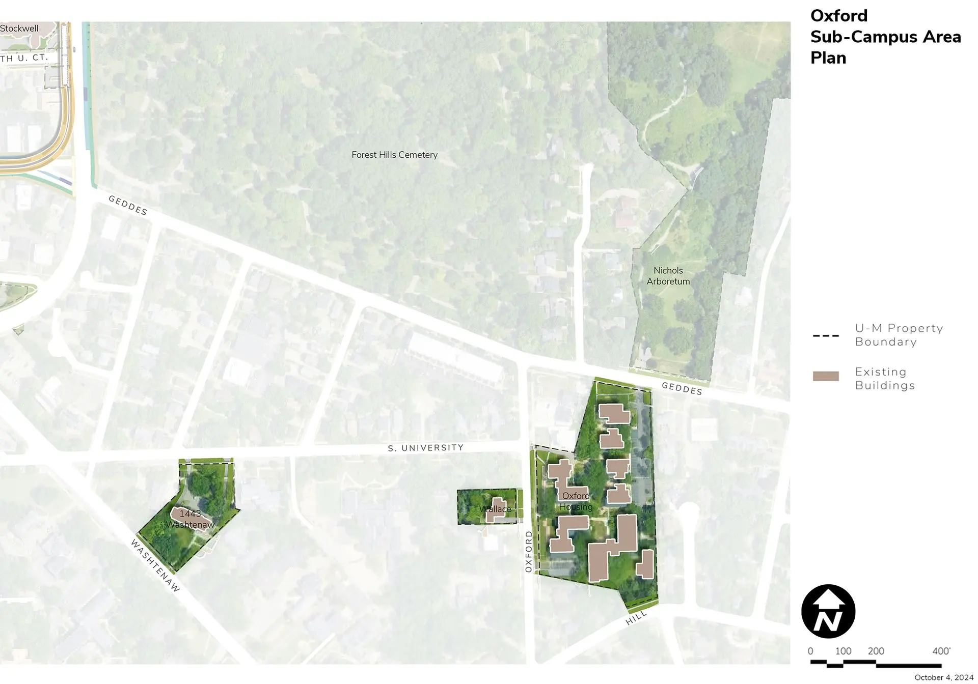 Oxford Area map